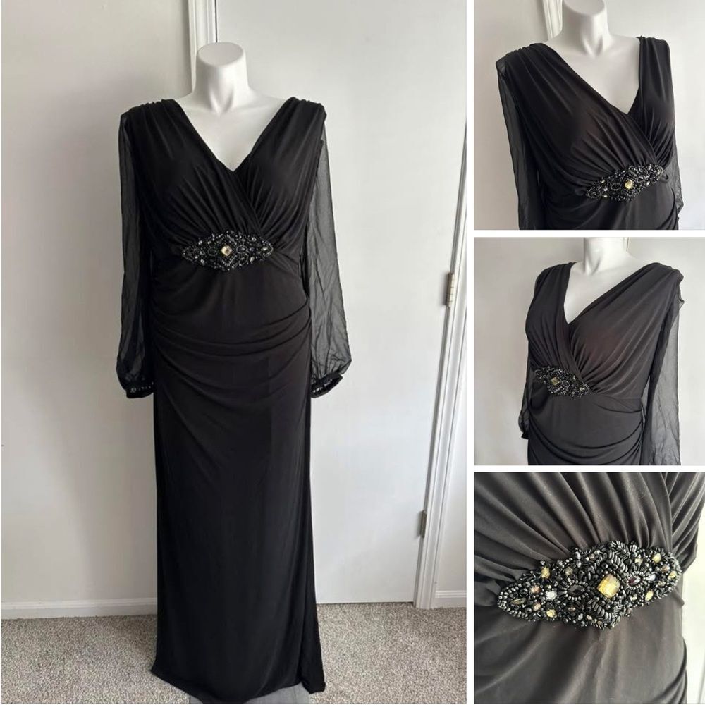 Nwt David Meister Gown, Size 20w